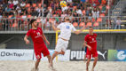 Moldova a învins România în Campionatul European de fotbal pe plajă