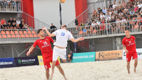 Moldova a învins România în Campionatul European de fotbal pe plajă