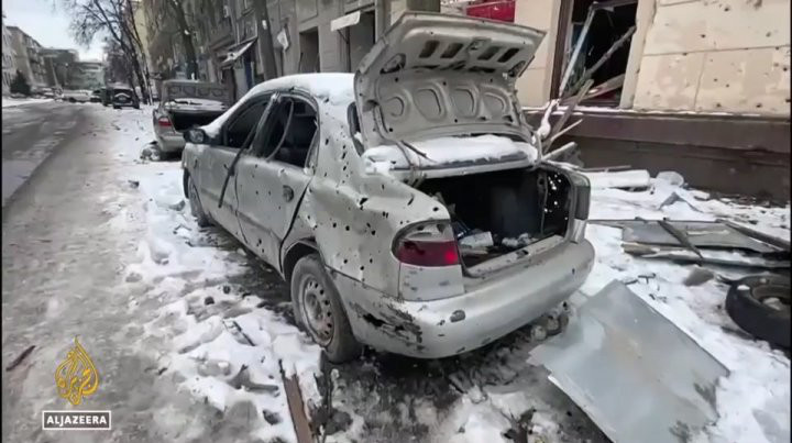 Orașul Harkov, distrus: A fost transformat într-un morman de moloz
