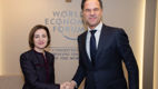 Șefa statului a discutat la Davos despre viitorul european al Moldovei