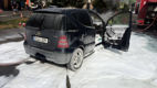 Detalii despre mașina filmată cum arde în sectorul Botanica al Capitalei