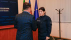 Campioana mondială Anastasia Nichita, la sediul Poliției de Frontieră