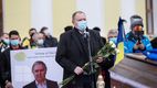 Fotoreportaj: Nicolae Dabija, înmormântat la Cimitirul Central