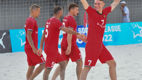 Moldova a învins Anglia cu 4-1 în al doilea meci de fotbal pe plajă