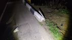 Accident pe traseul Chișinău-Bălți: Un taximetrist beat s-a răsturnat