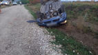 Accident grav la Drochia: Un șofer beat s-a răsturnat cu automobilul