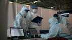 Imagini ca la război: Situaţie dezastruoasă la Centrul COVID-19 Moldexpo