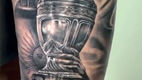 Angel Di Maria şi-a tatuat pe piciorul stâng Copa America