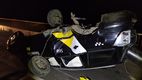 Accident pe traseul Chișinău-Bălți: Un taximetrist beat s-a răsturnat