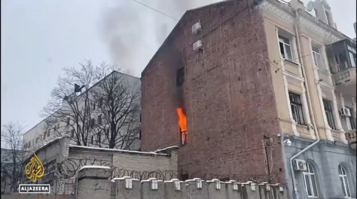 Orașul Harkov, distrus: A fost transformat într-un morman de moloz