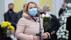 Fotoreportaj: Nicolae Dabija, înmormântat la Cimitirul Central