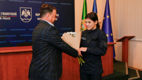Campioana mondială Anastasia Nichita, la sediul Poliției de Frontieră
