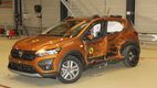 Dacia Sandero și Logan, câte 2 stele la testele de siguranță EuroNCAP