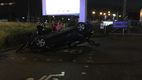 Un conducător de Mazda a făcut prăpăd pe teritoriul unui centru Volvo