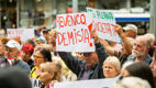 Șor și PCRM, flashmob la MAI: Cerem demisia ministrei Ana Revenco