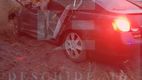 A ieșit la depășire neregulamentar și s-a oprit cu Lexus-ul într-un pom