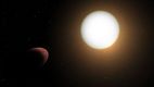 O exoplanetă în formă de minge de rugby, descoperită cu CHEOPS