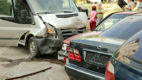 Accident în lanț, provocat de un șofer beat la Tiraspol: Un rănit