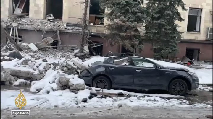 Orașul Harkov, distrus: A fost transformat într-un morman de moloz