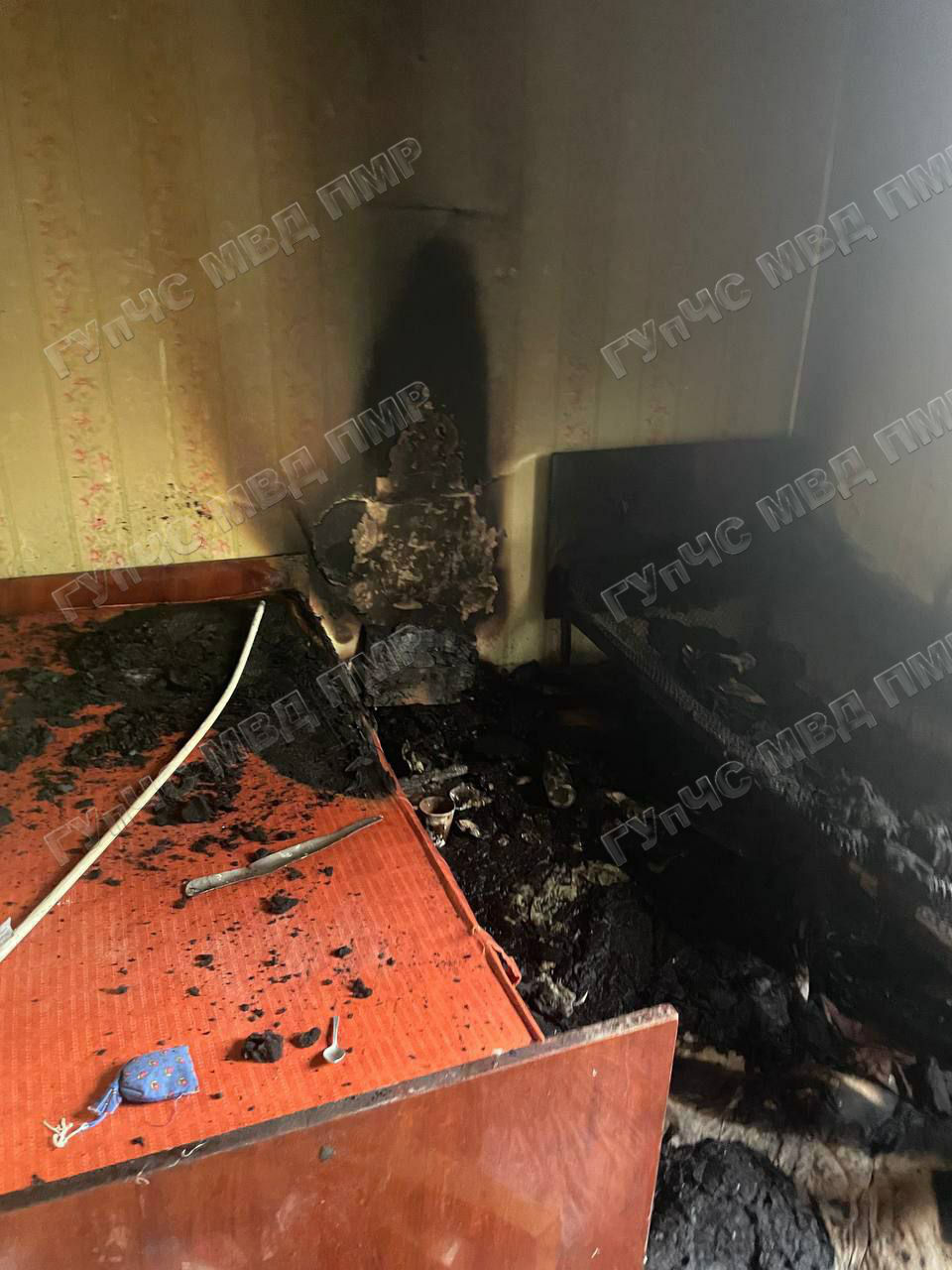 Incendiu în stânga Nistrului: O pensionară a fost găsită fără suflare