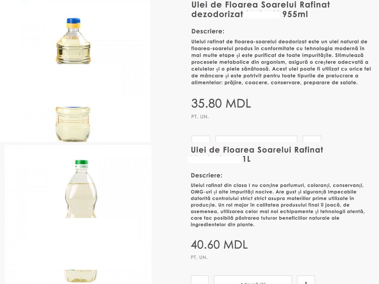 Uleiul de floarea-soarelui s-a scumpit. Ministru: Nu sunt motive