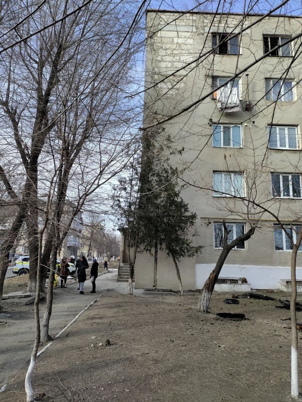 Incendiu într-un bloc locativ din Căușeni: Cineva a făcut-o intenționat