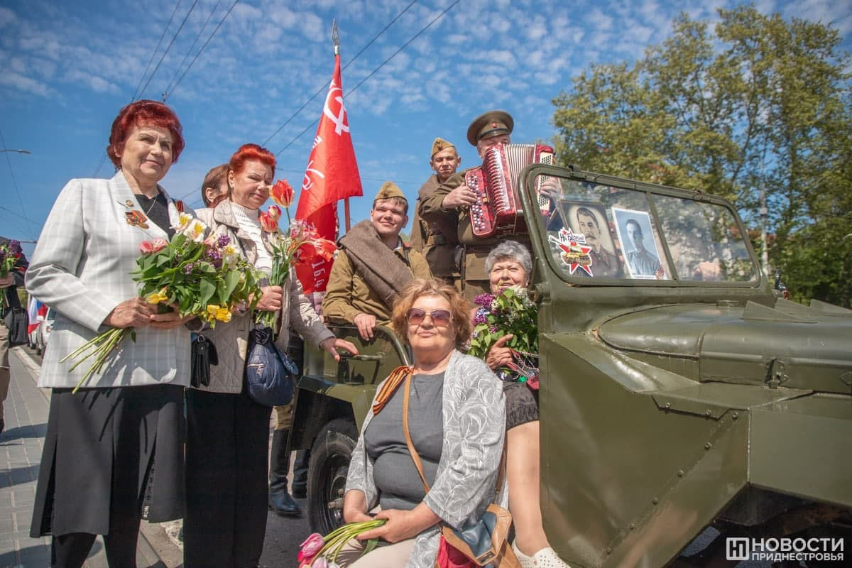 Cum e sărbătorită Ziua Victoriei în Transnistria: În regiune e liniște