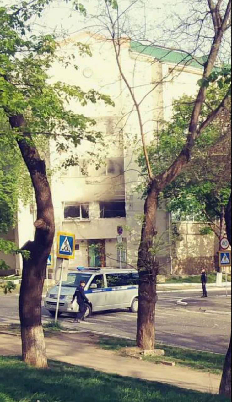 Explozii în sediul MGB-ului de la Tiraspol: Primele imagini