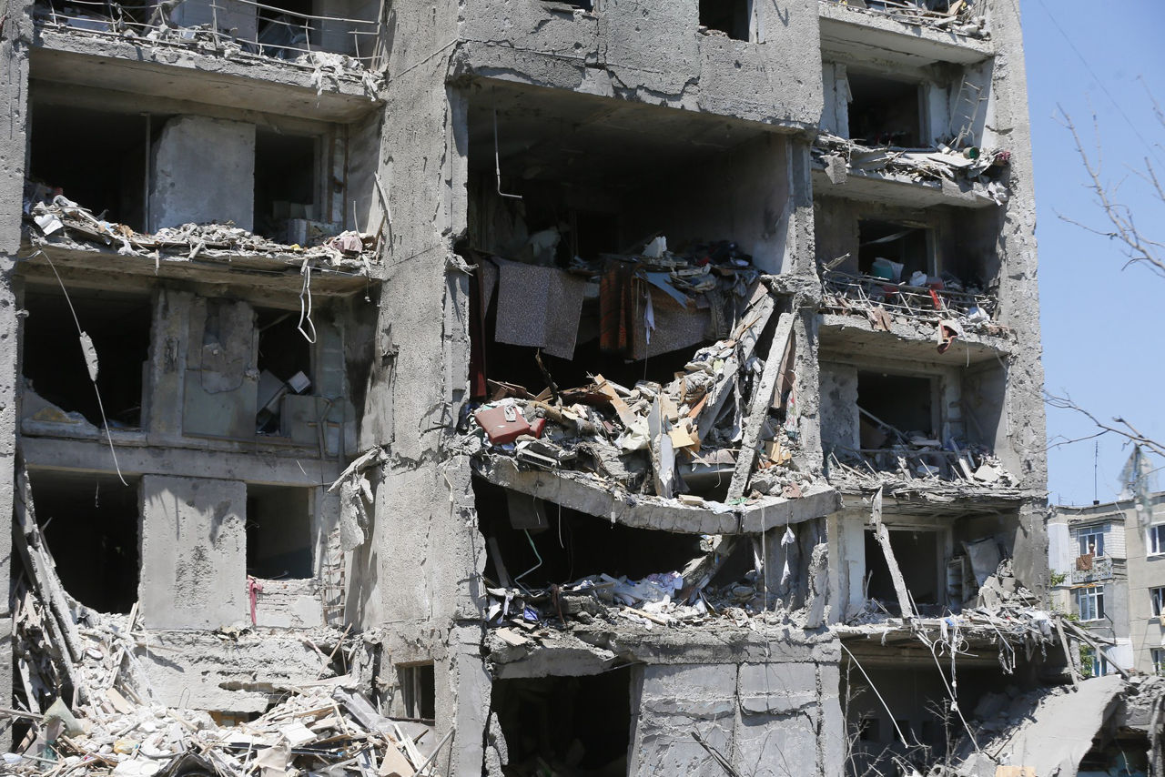 Imaginile dezastrului din Odesa, după atacul cu rachete al rușilor