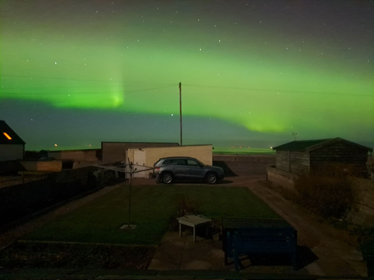 Imagini inedite cu aurora boreală, surprinse în Marea Britanie