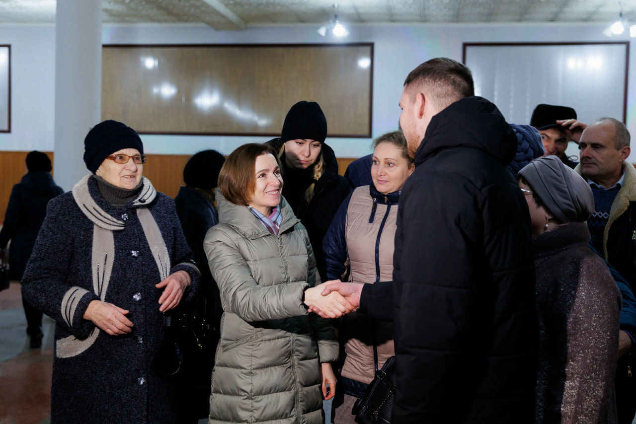 Șefa statului a mers în vizită în câteva localități din raionul Dondușeni