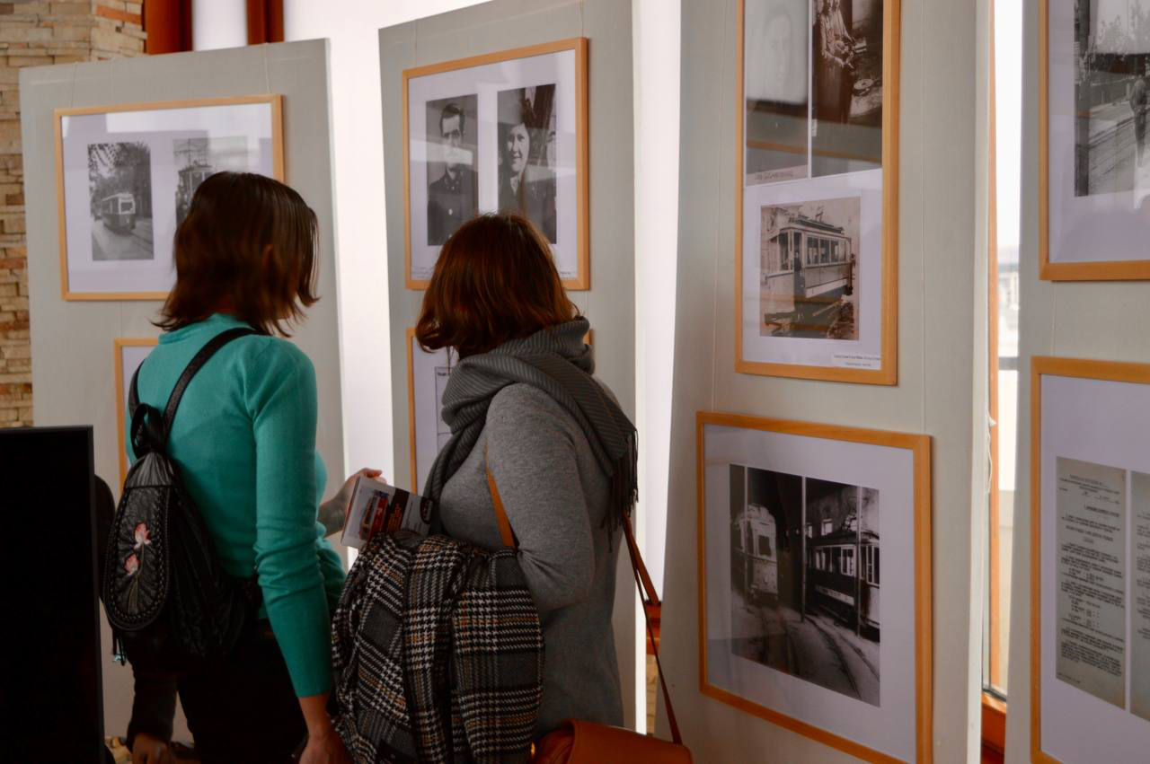 RTEC a inaugurat o expoziție fotografică cu tramvaiele din Chișinău