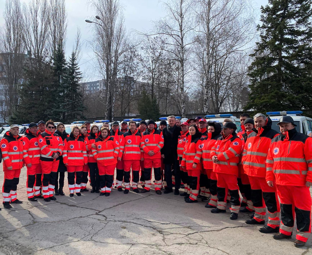 20 de ambulanțe noi, repartizate echipelor AMU din Republica Moldova