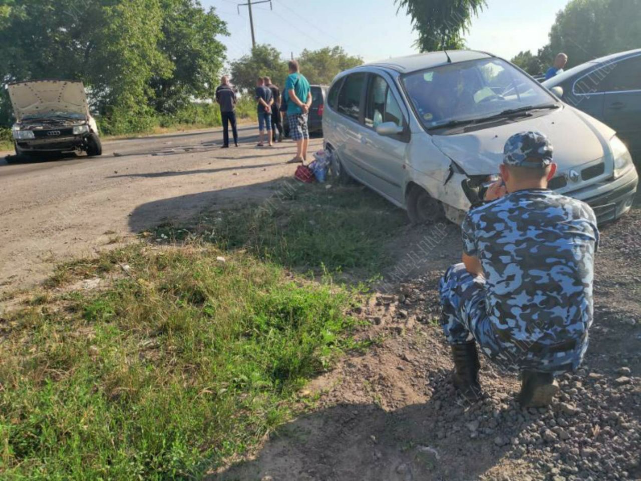 Câteva mașini au fost grav avariate la Râbnița. Primele imagini