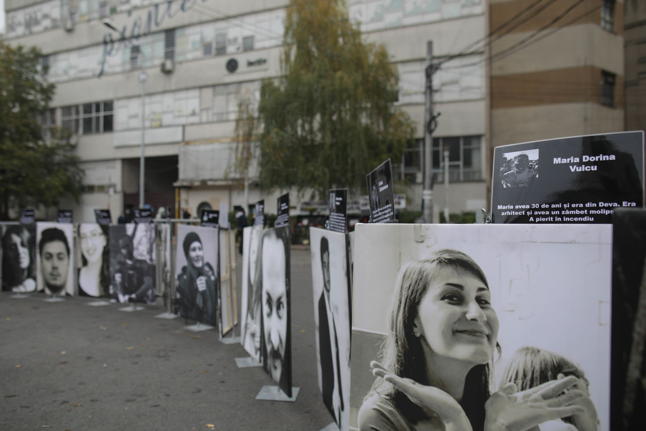 Șase ani de la tragedia Colectiv, marcați cu un protest la Curtea de Apel