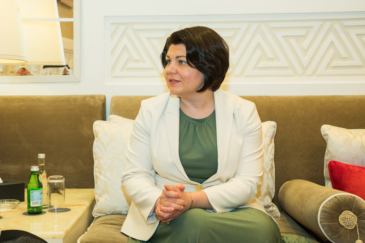 Prim-ministra Gavrilița a discutat cu oamenii de afaceri din Qatar