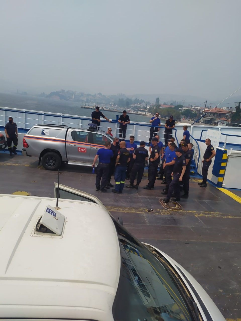 Pompierii moldoveni detașați în Grecia și-au început misiunea