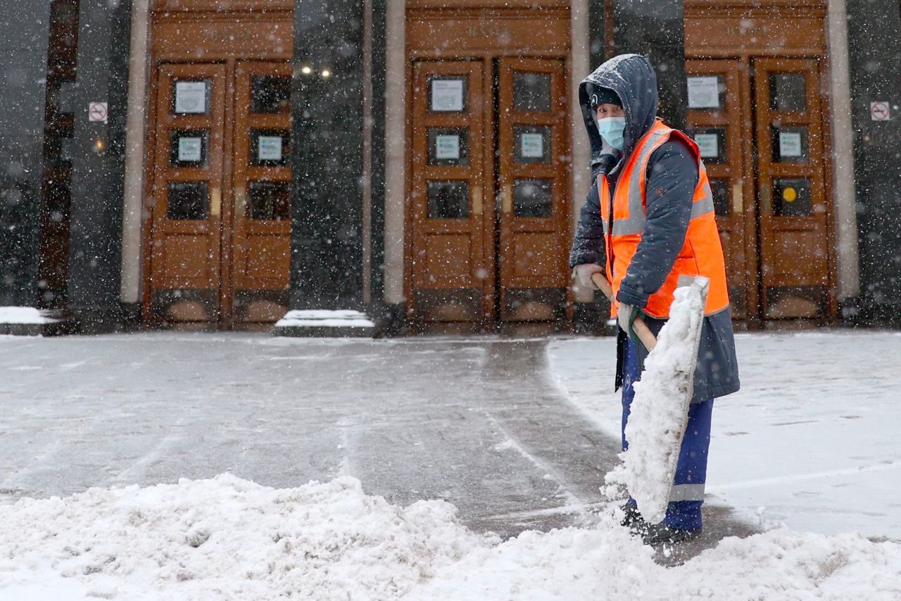 Moscova, lovită de cele mai abundente ninsori din ultimele 7 decenii