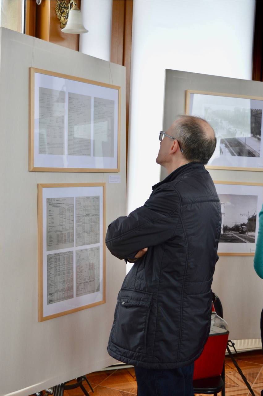 RTEC a inaugurat o expoziție fotografică cu tramvaiele din Chișinău