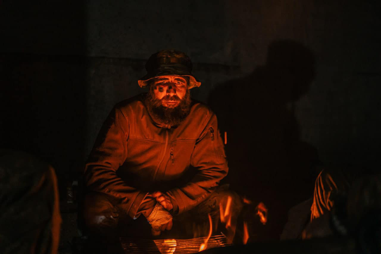 Mariupol: Imagini crâncene cu luptătorii regimentului Azov în buncăre