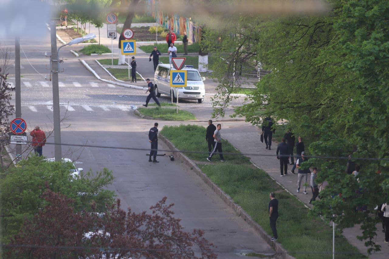 Explozii în sediul MGB-ului de la Tiraspol: Primele imagini