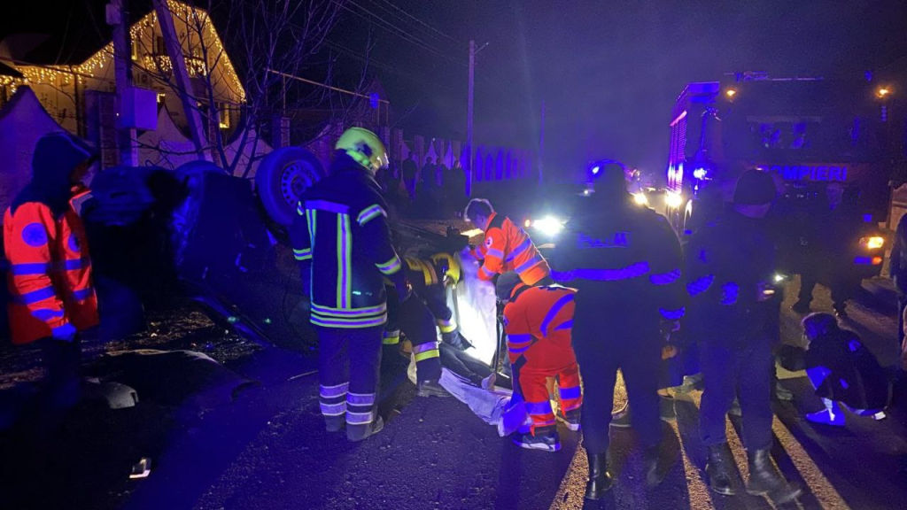 Accident tragic la Căușeni: O șoferiță de 22 de ani a murit