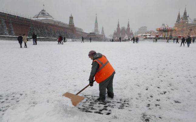 Moscova, lovită de cele mai abundente ninsori din ultimele 7 decenii