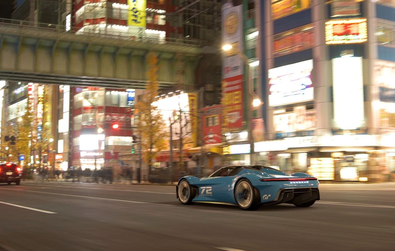 Porsche prezintă Vision GT, un concept creat pentru jocul Gran Turismo 7