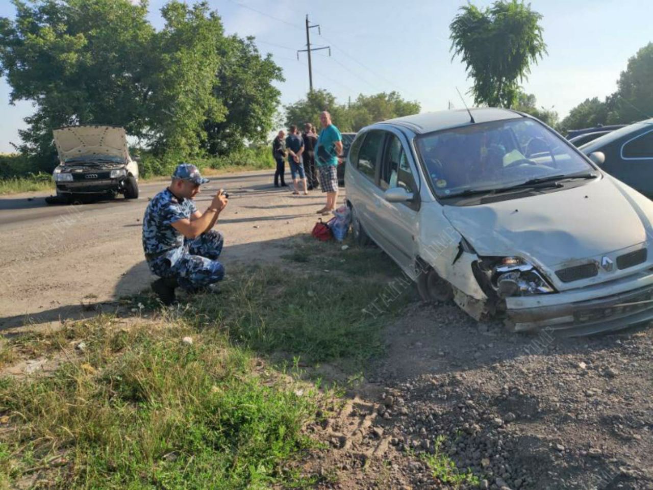 Câteva mașini au fost grav avariate la Râbnița. Primele imagini