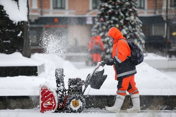 Moscova, lovită de cele mai abundente ninsori din ultimele 7 decenii