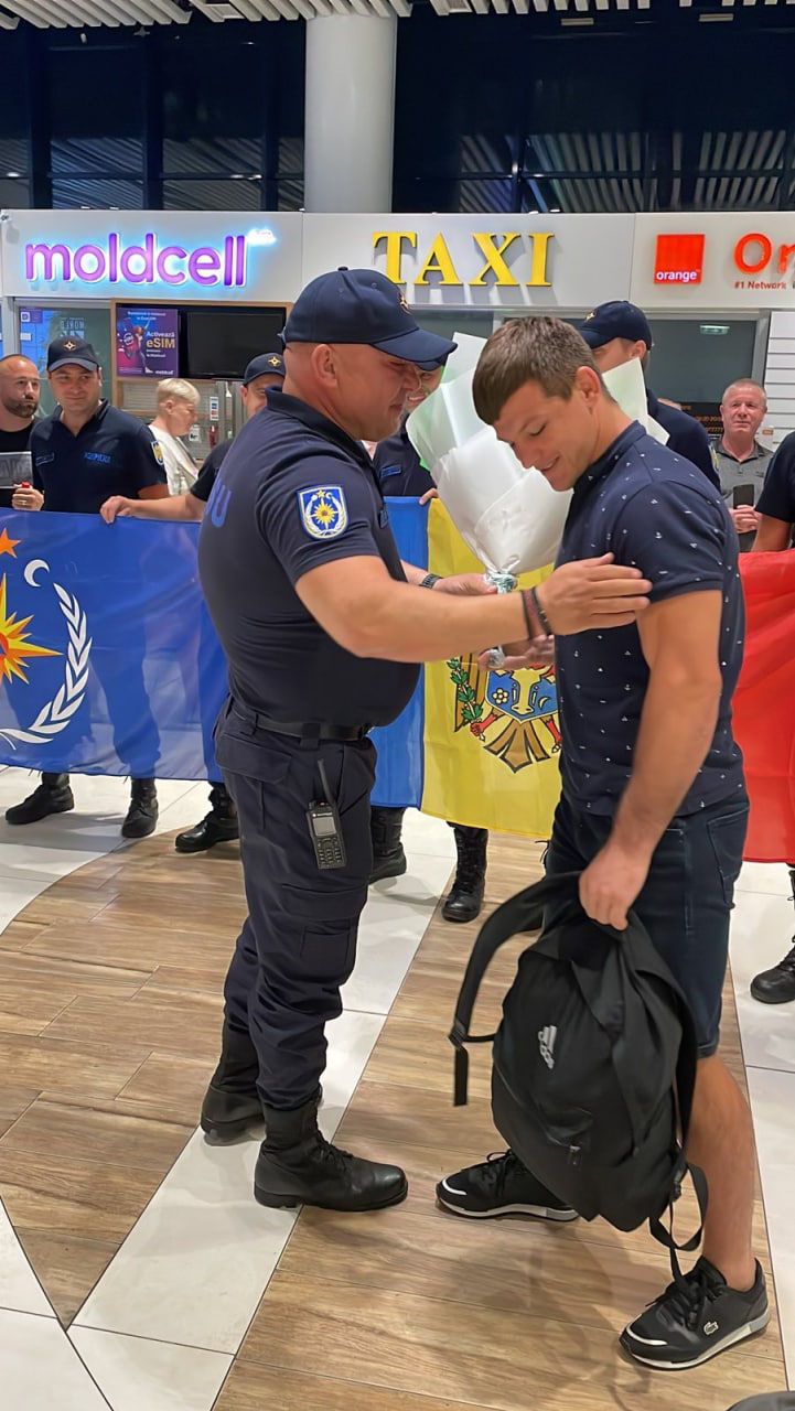Un pompier din Moldova a obținut medalia de aur în turneul de la Roma