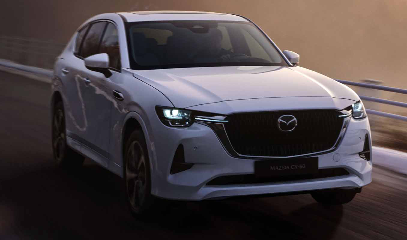 Mazda CX-60 дебютировала в образе 327-сильного плагин-гибрида