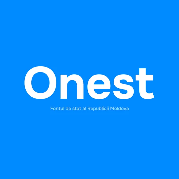 Onest – Moldova now has an official typeface