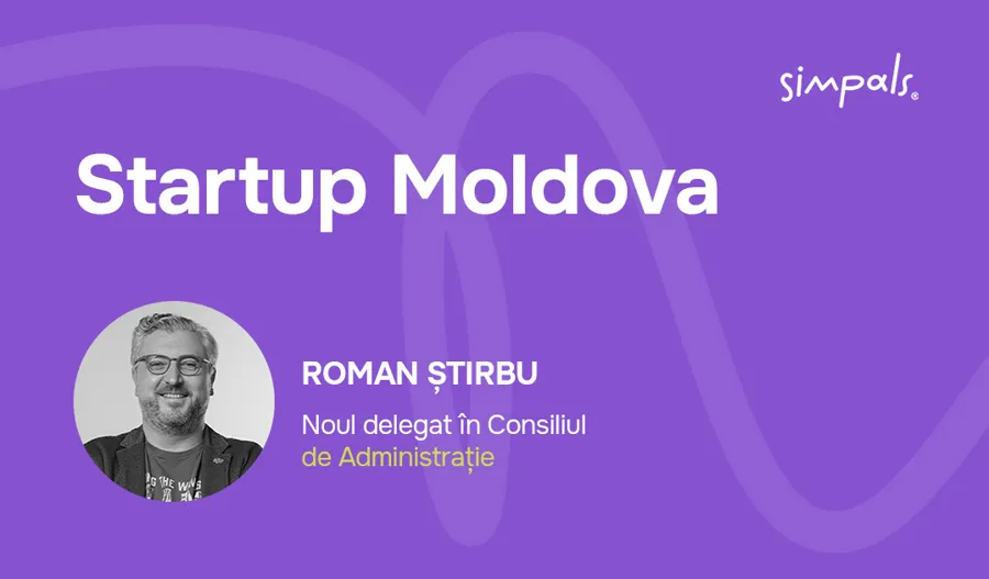 Roman Știrbu has become a member of the board of directors of Startup Moldova.